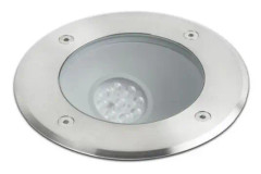 Faro - Salt LED utomhus infälld spotlight IP67 - Rosa rostfritt stål