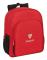 Skolryggsäck Sevilla Fútbol Club Svart Röd 32 X 38 X 12 cm