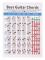 Copper Paper Guitar Chord Fingering Exercise Chart (Large)