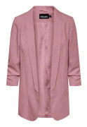 Pieces Boss 3/4 Blazer Rosa L Kvinna