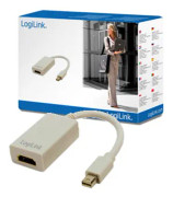 Logilink Adapter Mini DisplayPort till HDMI med ljud: HDMI A, Mini DisplayPort
