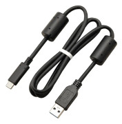 Olympus CB-USB11, Hane/Hane, Svart