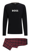 Boss Pyjamas Easy Long Set 10247507 01 Svart S Man