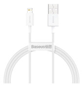 Baseus CALYS-A02, Hvid, USB A, Lightning, 1 m, Hanstik, Hanstik