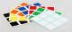 3 PCS 57mm Third-order Cube Smooth Gloss Sticker Random Color