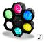 DJLED600 6-f�rgs LED-jaktljusshow