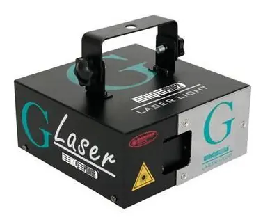 Aurora gr�n laserprojektor 30mw styrd av