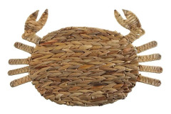 Bordsunderlägg Versa Krabba Vattenhyacint 26 x 1 x 32 cm