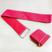 5 PCS tvåpersoner Tre-legged spel Leggings Belt Gaming Ankle Strap (Rose Red)