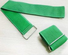 5 PCS Two-Person Three-Legged Game Leggings Belt Gaming Ankle Strap(Green)