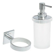 Bath + by Cosmic Duo Round – DUO SQUARE transparent dispenser