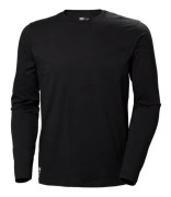 Helly Hansen MANCHESTER långärmad t-shirt - Svart - 3XL