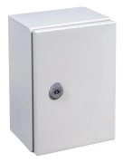IDE GN302515 Ogenomskinliga dörrskåp med Grå platta 300 mm x 250 mm x 150 mm