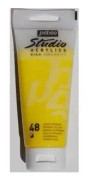 Akrylfärg - Pébéo - Studio - Primärgul - 100 ml - Satin