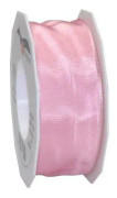 Präsent C.E. Pattberg Lyon Rulle av taft och metalltråd Ljusrosa 40 mm 25 m - 4644025-220