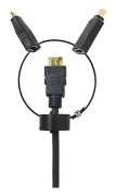 VIVOLINK PROADRING2 HDMI MINI HDMI + HDMI MICRO BLACK CAB ADAPTER
