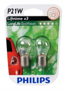 innerbelysning W5W LongLife Ecovision12V vit 2 st