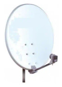 ANT.60CM GRÅT STÅL + TONNA LNB - 708716