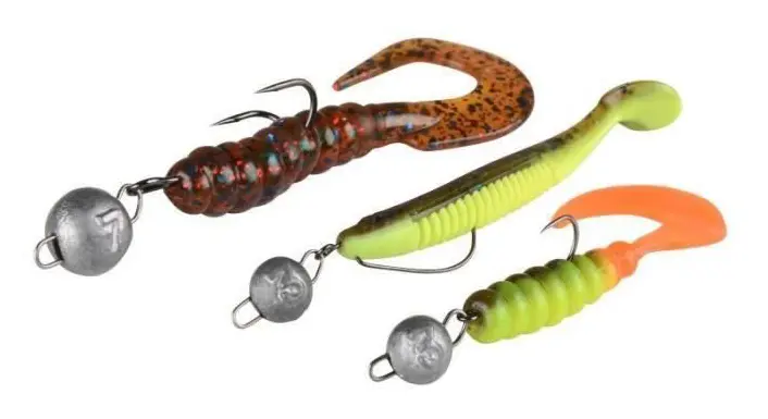 Set med 10 paket med 6 Spro Bottom Jig-jigghuvuden - 7 g - silver - TU