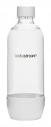 Återanvändbar flaska - SodaStream - 1L Vit - Kompatibel med Terra Spirit Gaia Art Fizzi Easy Source One Touch