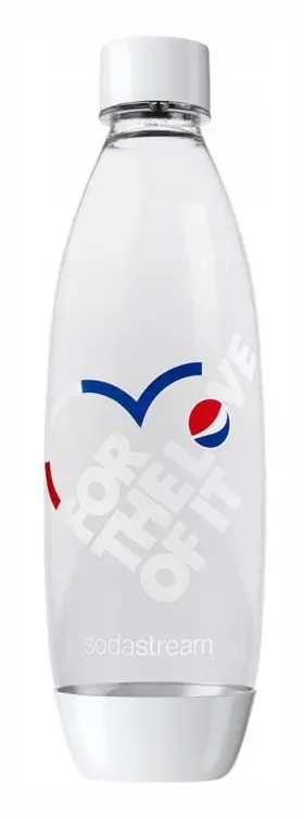 Sodastream Fuse Vit Pepsi-flaska 1L