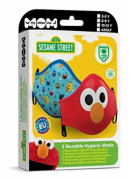 Återanvändbart Munskydd av Tyg My Other Me 6-9 år Sesame Street - Hållbara tygmunskydd för barn 6-9 år med Sesame Street-tema.