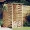 Pergola med tak 100x90x200 cm Impregnerad furu - SALUTUYA - BD18472