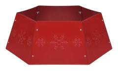 Röd julgranskjol Ø68x25 cm - SALUTUYA - BD07755