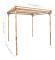 Bambu Pergola 170x170x220 cm - SALUTUYA - BD03731