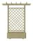 Pergola plantering 162 x 56 x 204 cm Trä - SALUTUYA - BD03047