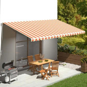 Ersättningstyg för markis Gul och orange 6x3,5 m - SALALIS - SH051962
