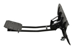 Snöplog för ATV 150x38 cm Svart - SALUTUYA - BD09875