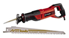 Einhell kolvsåg TE-AP 750 E (750W - 20mm lyfthöjd - slaghastighetselektronik - sågsko justerbar utan verktyg - sågbladsbyte utan verktyg - mjukt grepp