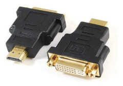 HDMI till DVI Adpater GEMBIRD A-HDMI-DVI-3 Svart