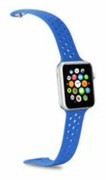 klockarmband Feeling Apple Smartwatch silikonblå