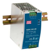 LEVELONE POW-4851 STRÖMFÖRSÖRJNINGSENHET 240 W BLÅ, SILVER (5