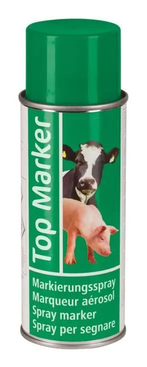 Top Marker aerosol spray - grön/grön - 400 ml