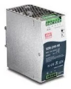 Extreme Networks ExtremeSwitching Industrial Ethernet Switches - Nätaggregat (kan monteras på DIN-skena) - Växelström 88 - 264/likström 124 - 370 V -