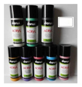 Pergamano UK 80ml Acrylic Pearl White - PGDA0210080085