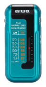 Aiwa R-22TQ, Bærbar, Analog, AM,FM, 87 - 108 Mhz, 52 - 170 kHz, 3,5 mm