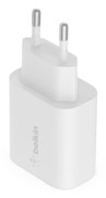 Belkin BoostCharge - Strömadapter - 25 Watt - PD 3.0 (24 pin USB-C) - vit