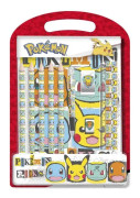 ZZKKO SET MED 4 FANTA KVADRATISKA PLACEMATS, SKALLE, PA HAWK
