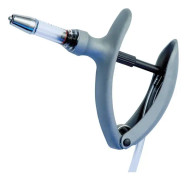 Spruta med doppslang Kerbl Eco-Matic LL - grå - 5 ml