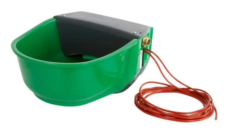 Kerbl SH30-230 uppvärmd floatdrinker - grön - 5 L