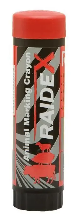 Raidex aerosolspray - röd - 400 ml