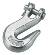 Lyftkrok med kedjestift - belastning 1800 kg Kerbl - silver - 10/12 mm