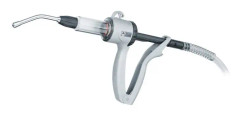 Spruta med metallmunstycksdränkare Kerbl Eco-Matic LL - blå/vit/grön - 30 ml