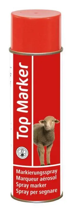 Kerbl TopMarker fårmarkeringsspray - röd - 500 ml