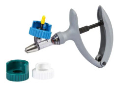 Sprutan med Kerbl Eco-Matic LL universell adaptersats - blå/vit/grön - 2 ml