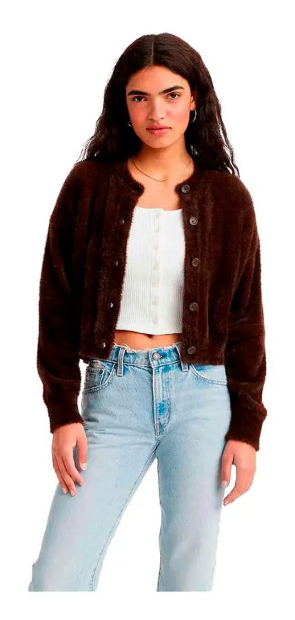 Levi´s ® Cardigan Cat Brun S Kvinna